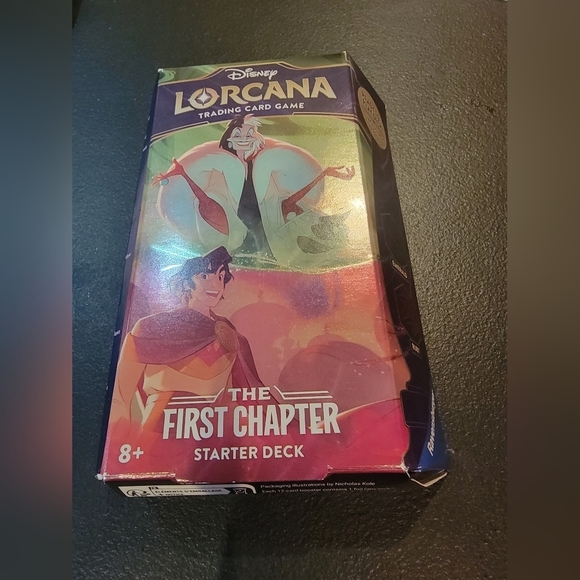 Disney Lorcana TCG The First Chapter Starter Deck Ruby Emerald With Booster Pack - Picture 2 of 9
